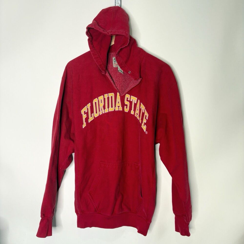 Vintage Steve And Barry's Florida State Sweatshirt Distressed Cut Neckline Large